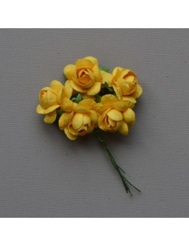 Fleurs jaunes 2 cm