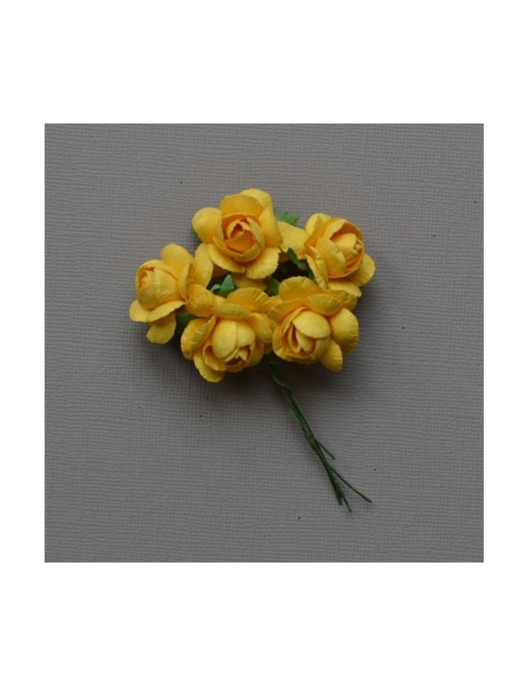 Fleurs jaunes 2 cm