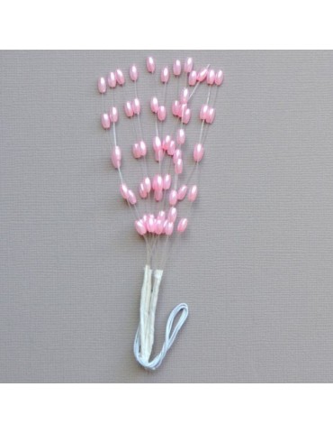 Branches de perles roses