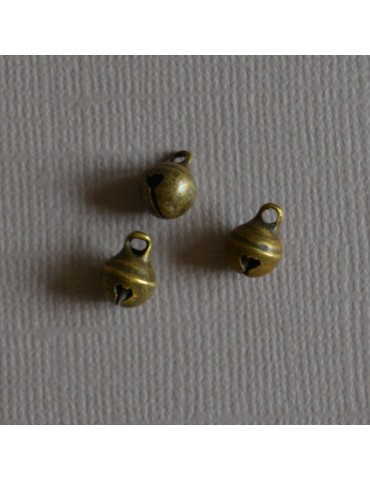 3 petits grelots cuivre