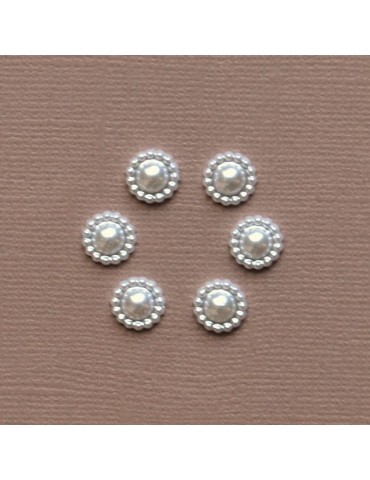 6 mini perles 8mm