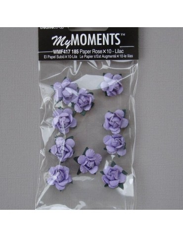 roses en papier 