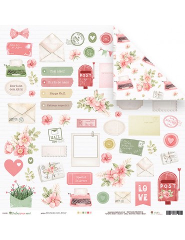Papier JUJU Enviado com Amor