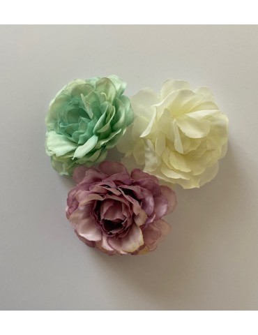 3 fleurs pastels