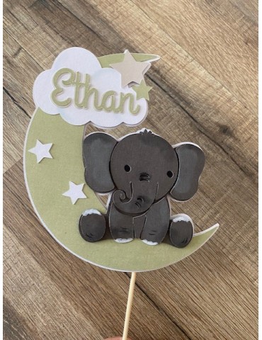 Lune éléphant