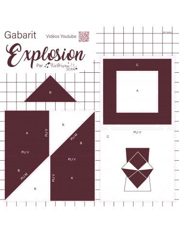 Gabarit Carte explosion