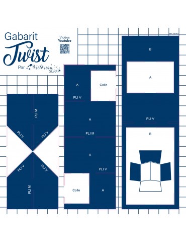 Gabarit carte Twist