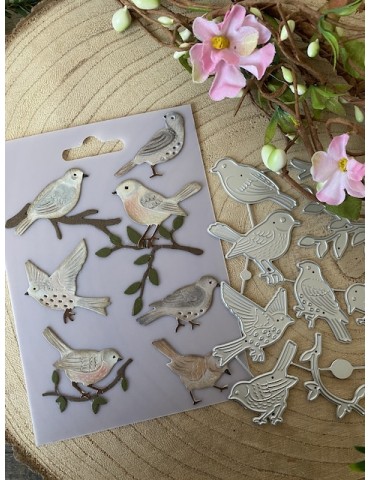 Dies Ensemble d'oiseaux