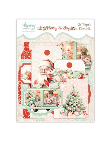 Lot d'éléments découpés...