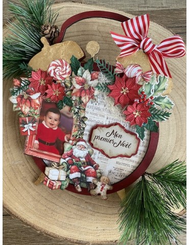 Support en bois réveil