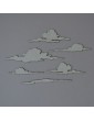 lot de 6 nuages 