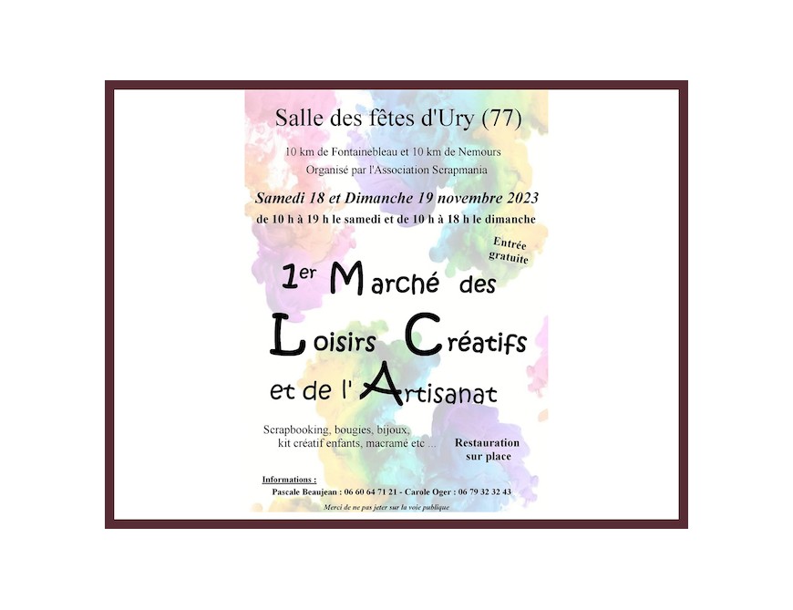 Salon des loisirs créatifs